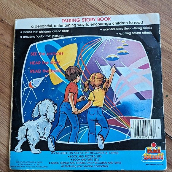 VINTAGE 1983 KIDS STUFF BOOK & RECORD MOTU THE REVENGE OF SKELETOR - Picture 2 of 5